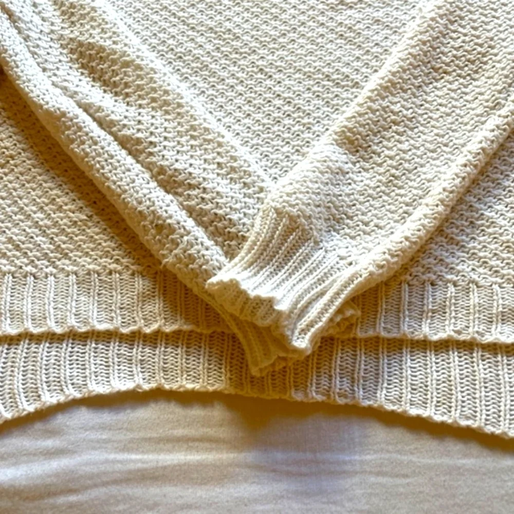 White Knit Sweater